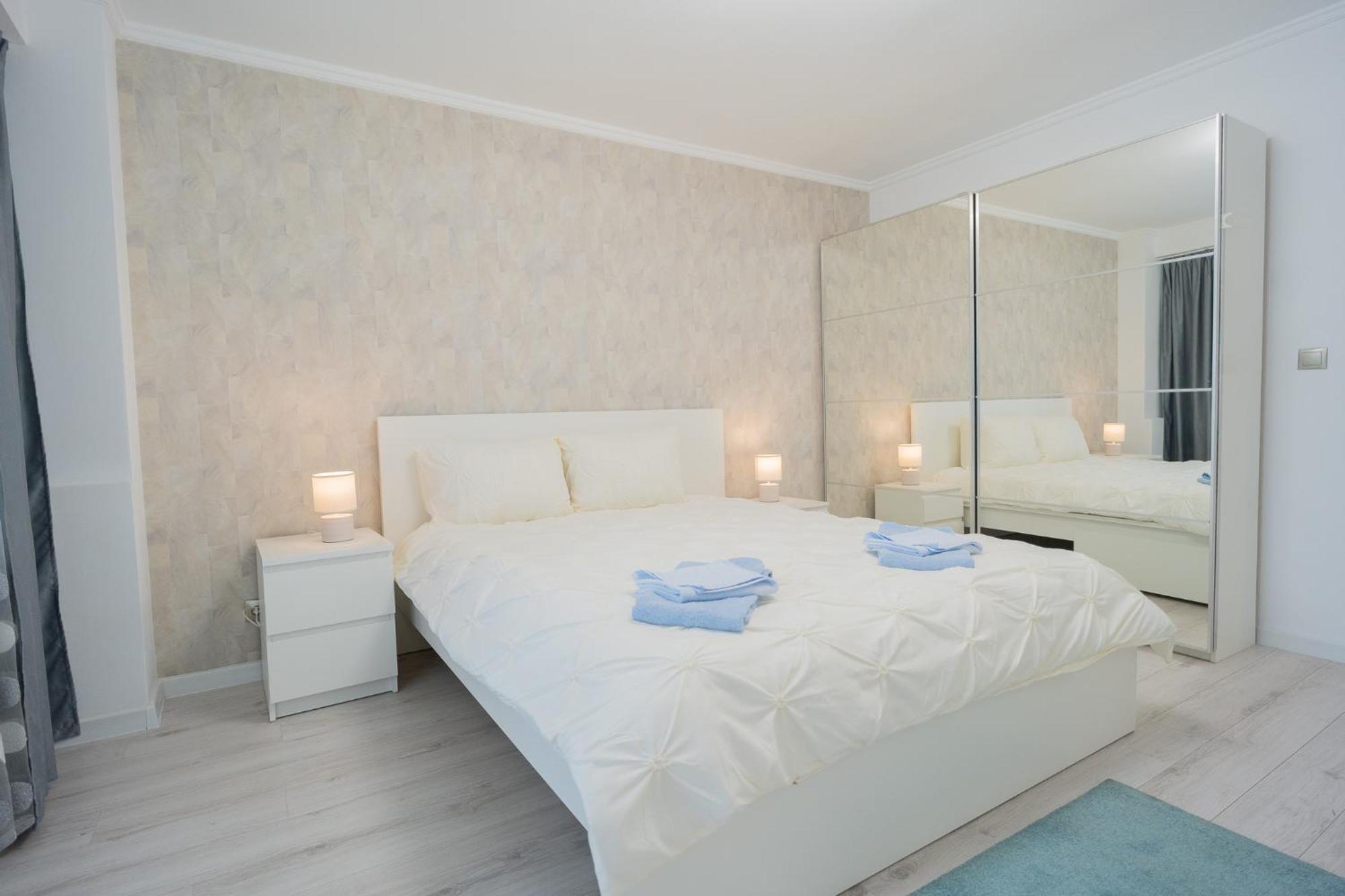 Luxury 2Br On Decebal Avenue Leilighet Bucureşti Eksteriør bilde