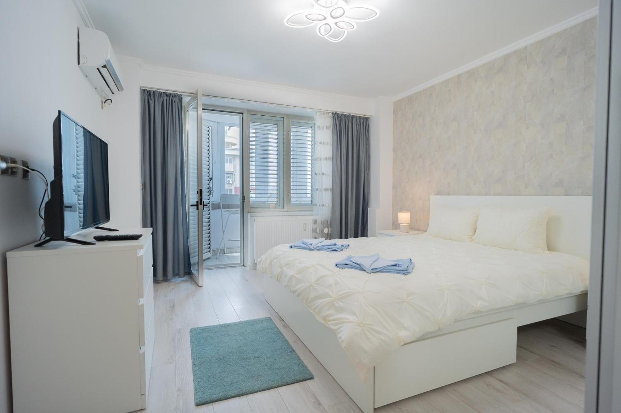 Luxury 2Br On Decebal Avenue Leilighet Bucureşti Eksteriør bilde